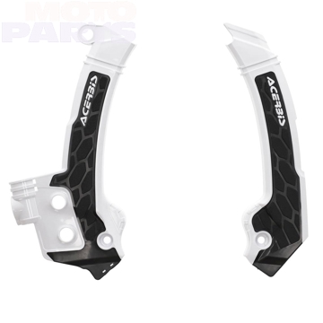 Фото Защита рамы ACERBIS X-Grip, белая/чёрная, FC/TC125-450 23-25