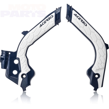 Фото Защита рамы ACERBIS X-Grip, HSQ синяя/белая, TC/FC125-500 19-22, TE/FE250-500 20-22, EC(F)/MC(F)
