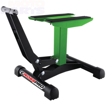 Фото Мото штатив-подъёмник CROSS PRO Light, чёрный/зелёный