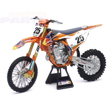 Фото Модель мотоцикла KTM 450 SX-F (Marvin Musquin), 1:6 (12+)