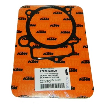 Фото Прокладка под цилиндр KTM SXF250 13-15, EXCF250 14-16, SXF350 11-15, EXCF350 12-16, Husqvarna FC250/350 14-15, FE250/350 14-16