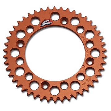 Фото Задняя звезда 428-46T оранжевая Renthal Ultralight, KTM SX85 04-25, Husqvarna TC85 14-25, GasGas MC85 21-25