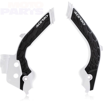 Фото Защита рамы ACERBIS X-Grip, белая/чёрная, TC/FC125-500 19-22, TE/FE250-500 20-23, EC(F)/MC(F) 21-23