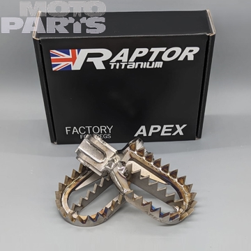 Фото Подножки титановые RAPTOR Apex(стандартные), SX(F)/EXC(F)85-530 00-15, SX50/65 02-23, YZ(F)WRF65-450 96-22