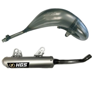 Фото Выхлопная система в сборе HGS, KTM SX125/150 23-25, Husqvarna TC125/150 23-25, GasGas MC125 24-25