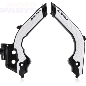 Фото Защита рамы ACERBIS X-Grip, чёрная/белая, TC/FC125-500 19-22, TE/FE250-500 20-23, EC(F)/MC(F) 21-23