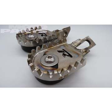 Фото Подножки титановые RAPTOR Supermoto, SX(F)/TC/FC 16-22, EXC(F)TE/FE 17-22, SX/TC250 17-22, SX/TC85 18-22