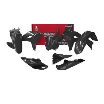Фото Комплект пластика RTECH, чёрный, KXF450 24-25, KXF250 25-