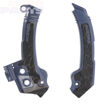 Фото Защита рамы ACERBIS X-Grip, синяя/чёрная, FC/TC125-450 23-25