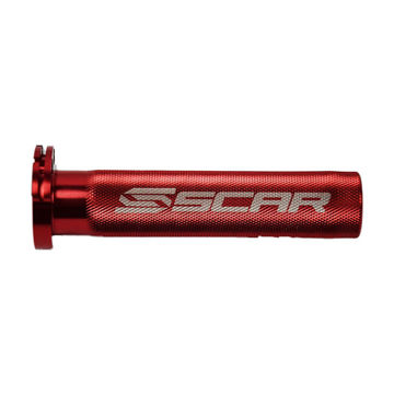 Фото Вставка в ручку газа с подшипником (красная) Scar, Honda CRF250R/X 04-25, CRF450R/X 02-25