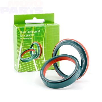 Фото Сальник и пыльник переднего амортизатора SKF WP, 48мм, Dual Compound