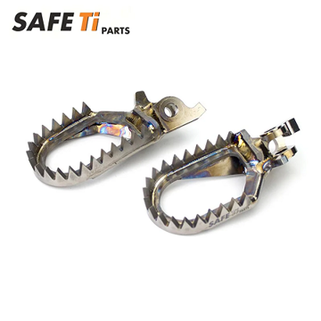 Фото Подножки титановые GR5 SAFE Ti (стандартные), CR/CRF125-450 02-26, KX/KXF125-450 04-26