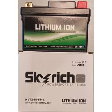 Фото Аккумулятор 110x85x72mm SKYRICH HJTZ5S-FP-C (OEM KTM), KTM, Husqvarna, GasGas, Yamaha, Kawasaki, BETA