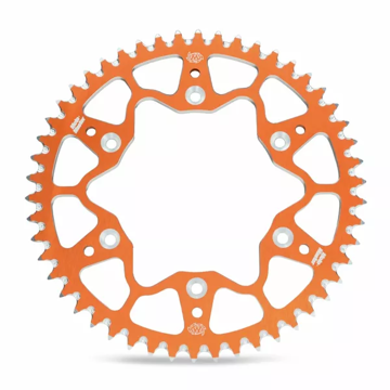 Фото Звезда задняя 520-53T, оранжевая Moto-Master, KTM SX125/SX250, SXF250/SXF350/SXF450, EXC300/EXC250, Husqvarna TC125/TC250, FC250/FC350/FC450, TE300, FE250/FE350/FE450