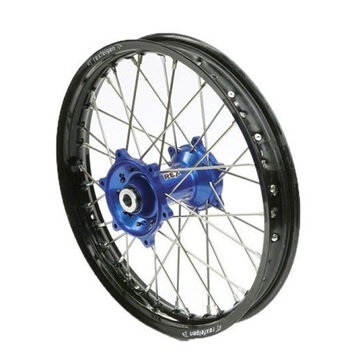 Фото Колесо заднее Haan Rex 19-2,15 25 mm с черным ободом и синей ступицей, Yamaha YZF450 09-..