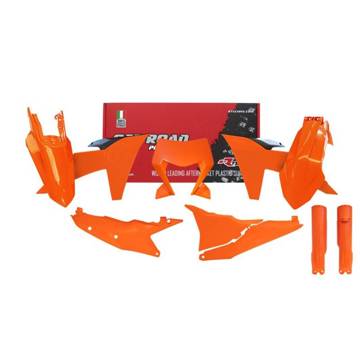 Фото Комплект пластика оранжевый Rtech, KTM EXC/EXC-F 24-