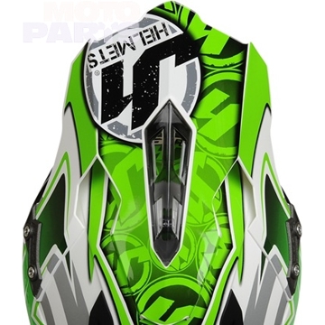 Фото Козырёк для шлема JUST1 J12 Mister-X, зелёный