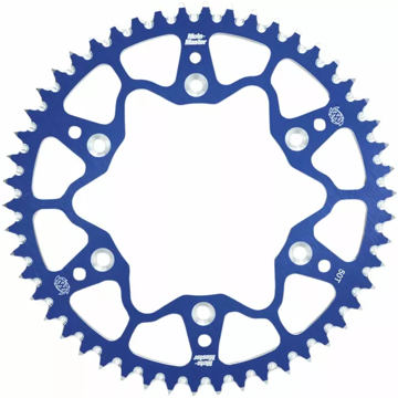 Фото Звезда задняя 520-53T, синяя Moto-Master, KTM SX125/SX250, SXF250/SXF350/SXF450, EXC300/EXC250, Husqvarna TC125/TC250, FC250/FC350/FC450, TE300, FE250/FE350/FE450
