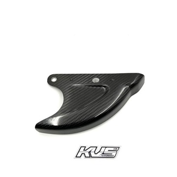 Фото Защита заднего тормозного диска карбон KVS, CRF250/450 05-26, CR125-250 02-07