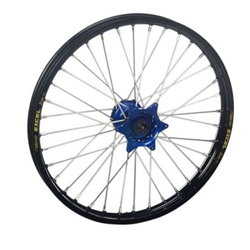 Фото Колесо переднее 21-1,60 Black Rim-Blue Hub 20mm Haan Rex, YZ 125-250 93-..