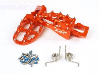 Фото Подножки, алюминиевые ZAP E-Peg, оранжевые, SX(F)/EXC(F) 16-21, TC/FC/TE
