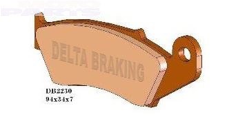 Фото Тормозные колодки DELTA M1, передние - CR(F)/KX(F)/RM(Z)04-21, YZF250 01-06