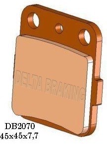 Фото Тормозные колодки DELTA SM, передние - CR85 03-07, задние - KX85 -15