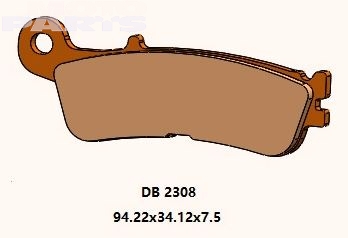 Фото Тормозные колодки DELTA SM, передние - YZF250/450 19-22, WRF250 20-22, WRF45